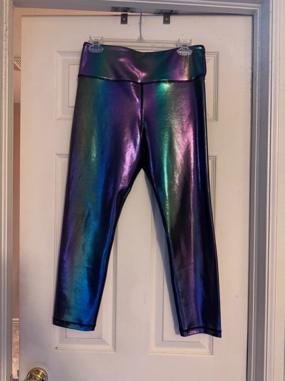 ZYIA Women’s Mirage Metallic 7/8 Leggings